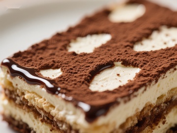 提拉米苏蛋糕特写