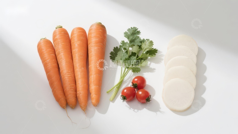 高清大图下载【趣麦麦图】新鲜蔬菜静物摆放