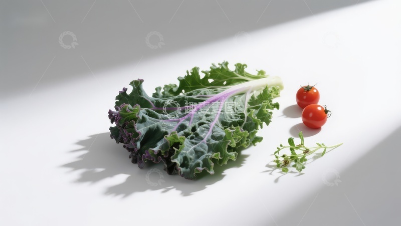 高清大图下载【趣麦麦图】羽衣甘蓝与小番茄静物