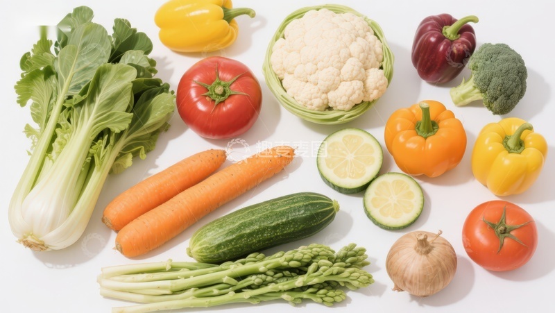 高清大图下载【趣麦麦图】新鲜蔬菜静物展示