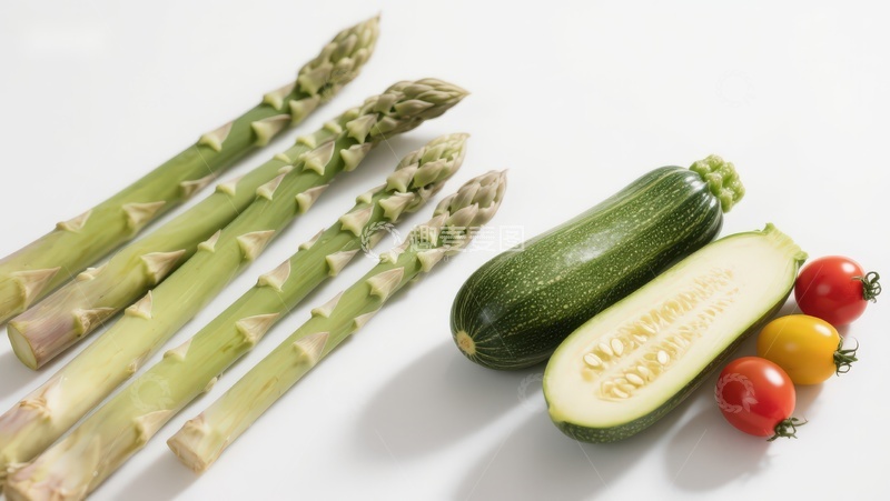 高清大图下载【趣麦麦图】新鲜蔬菜组合展示