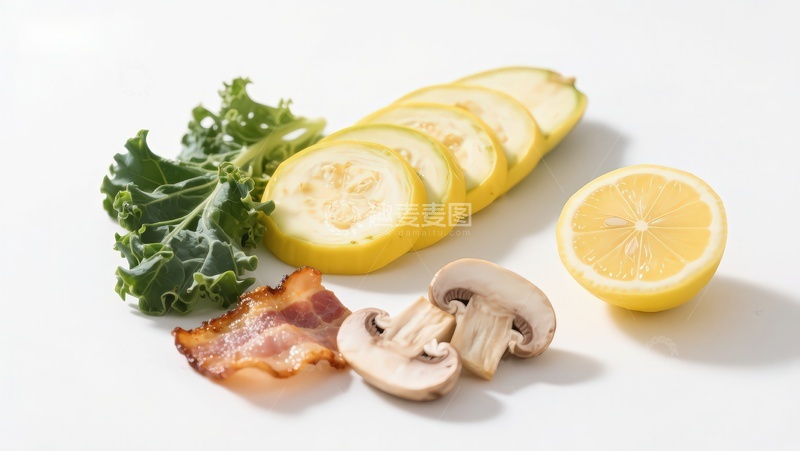 高清大图下载【趣麦麦图】新鲜蔬菜与食材组合