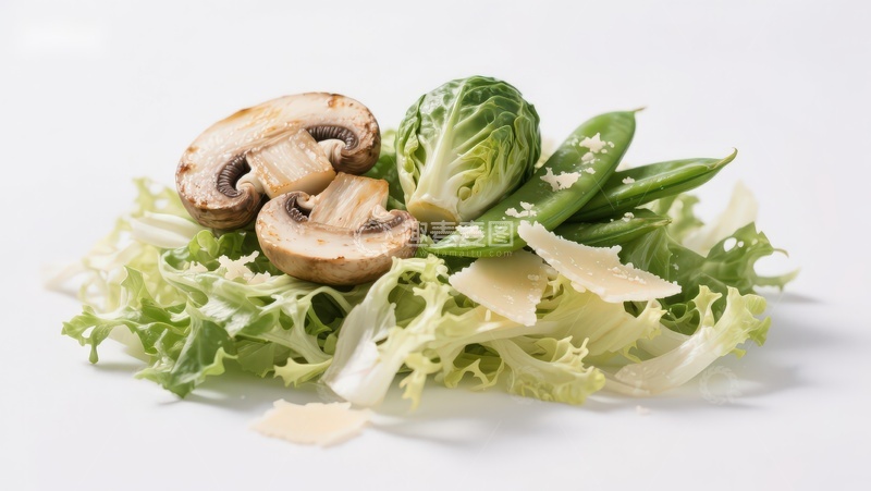 高清大图下载【趣麦麦图】新鲜蔬菜与菌菇组合