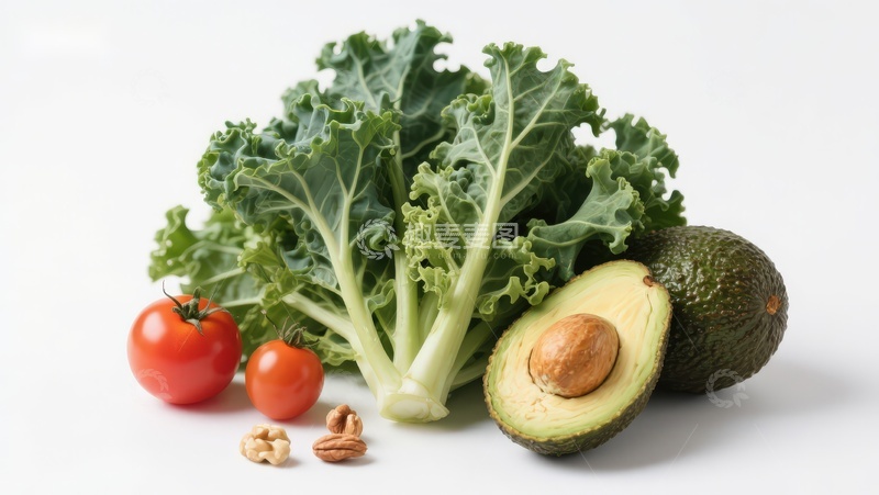 高清大图下载【趣麦麦图】新鲜蔬菜与牛油果组合
