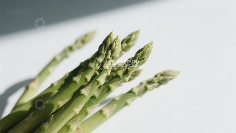 高清大图下载【趣麦麦图】新鲜芦笋特写