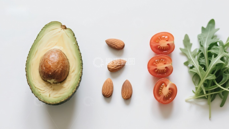 高清大图下载【趣麦麦图】新鲜食材排列展示