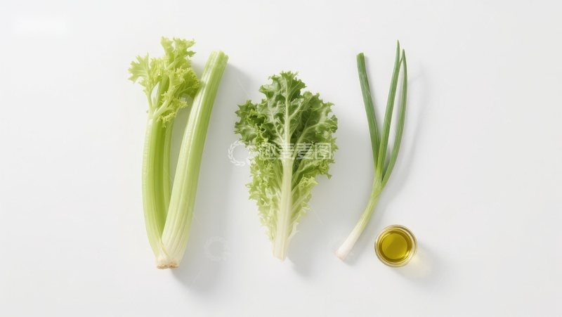 高清大图下载【趣麦麦图】新鲜蔬菜与橄榄油摆拍