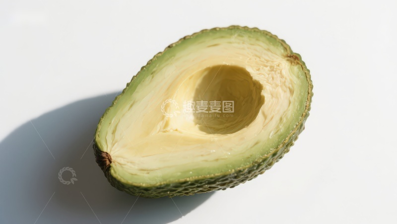 高清大图下载【趣麦麦图】切开的牛油果特写