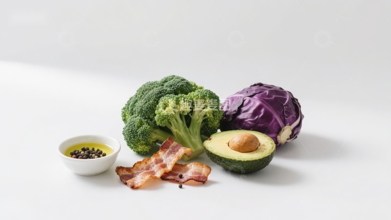 高清大图下载【趣麦麦图】新鲜蔬菜与食材组合