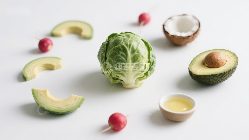 高清大图下载【趣麦麦图】新鲜蔬果与健康食材摆拍