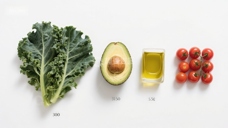 高清大图下载【趣麦麦图】食材排列展示
