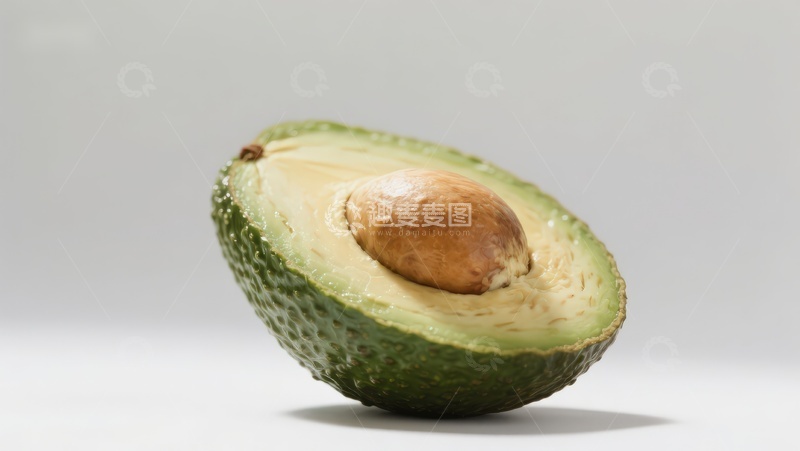 高清大图下载【趣麦麦图】切开的牛油果特写