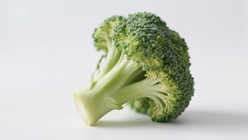 新鲜西兰花特写