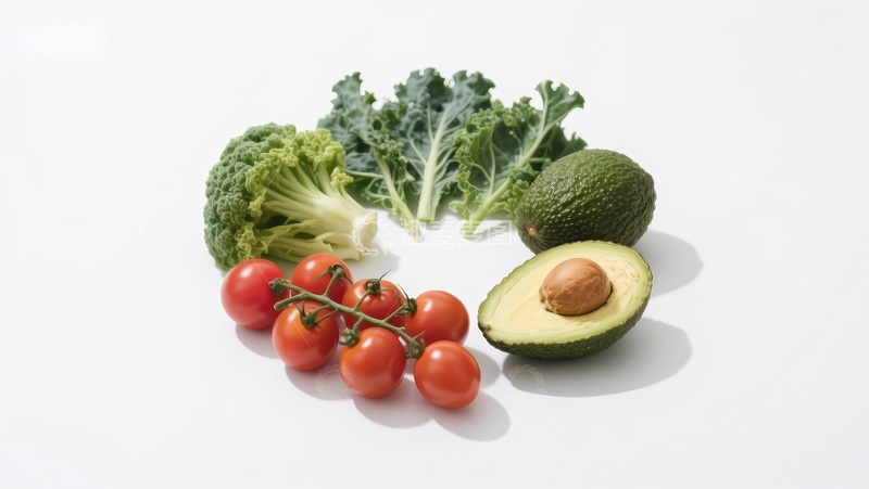 高清大图下载【趣麦麦图】新鲜蔬菜与牛油果组合