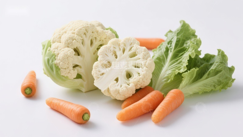 高清大图下载【趣麦麦图】新鲜蔬菜组合特写