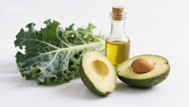 高清大图下载【趣麦麦图】牛油果羽衣甘蓝与橄榄油