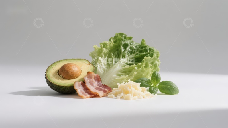 高清大图下载【趣麦麦图】新鲜食材组合静物