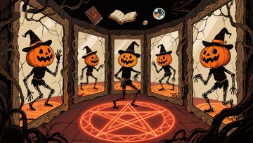 南瓜头巫师的神秘仪式