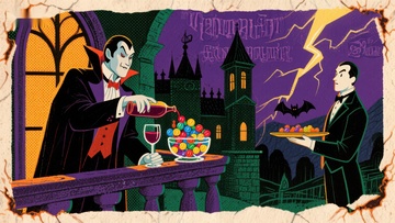 吸血鬼与管家的神秘晚宴