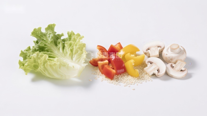 高清大图下载【趣麦麦图】新鲜蔬菜食材组合
