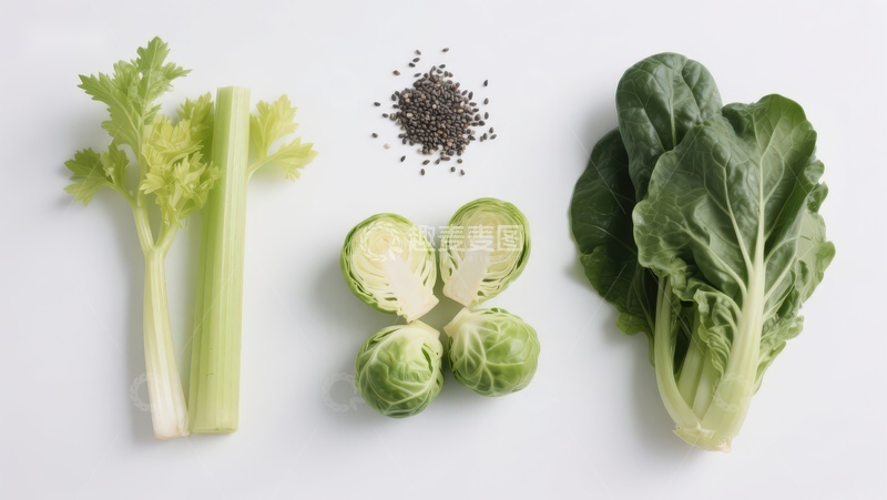 高清大图下载【趣麦麦图】新鲜蔬菜与香料组合