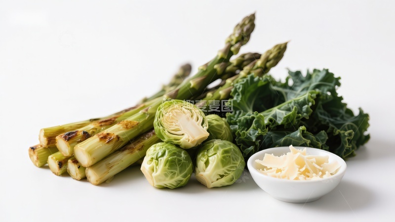 高清大图下载【趣麦麦图】新鲜蔬菜与奶酪组合