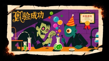 实验成功：僵尸与怪物的科学狂欢