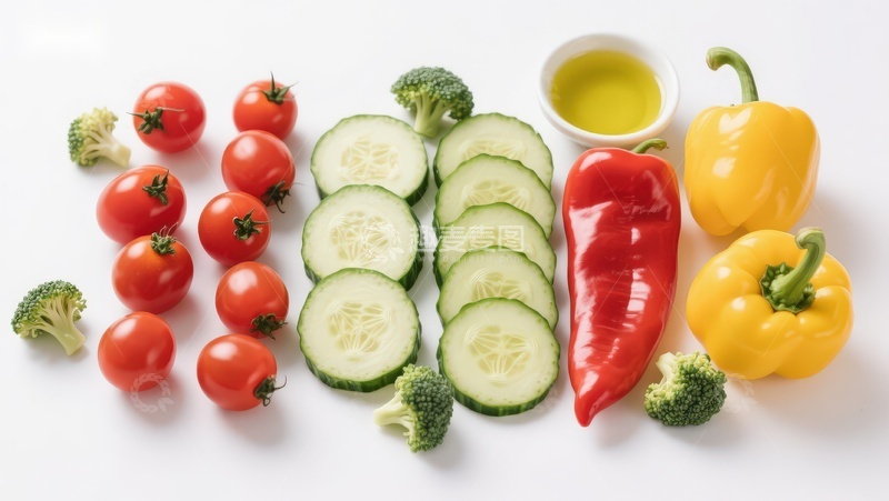 高清大图下载【趣麦麦图】新鲜蔬菜摆拍