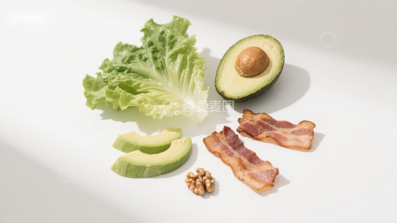 高清大图下载【趣麦麦图】新鲜食材组合展示