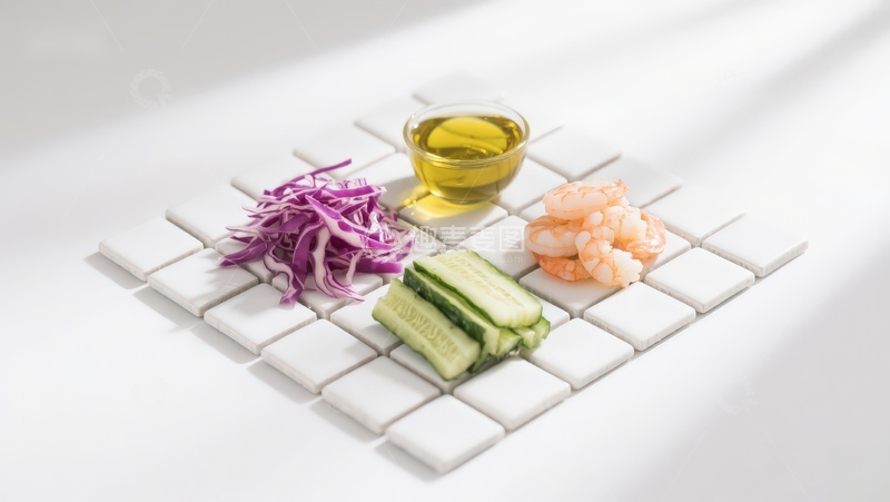 高清大图下载【趣麦麦图】食材摆盘展示