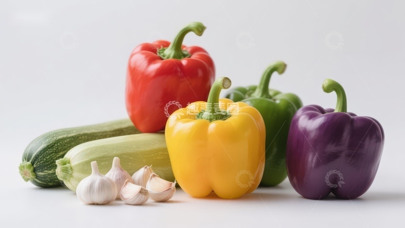 高清大图下载【趣麦麦图】多彩蔬菜静物摆拍