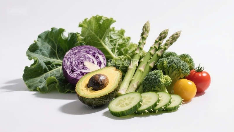 高清大图下载【趣麦麦图】新鲜蔬菜水果组合