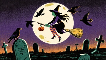 月夜墓地巫女飞行