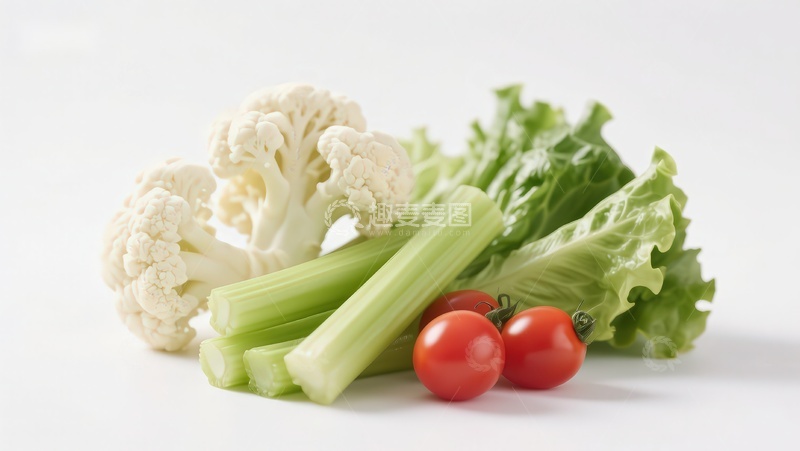高清大图下载【趣麦麦图】新鲜蔬菜组合特写