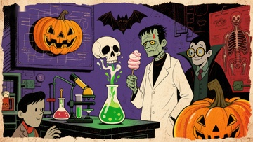 实验室里的万圣节实验