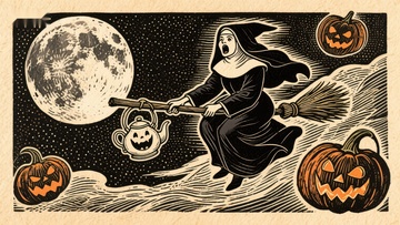 巫师夜行：满月下的魔法飞行