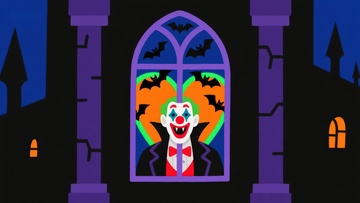 夜幕下的小丑与蝙蝠