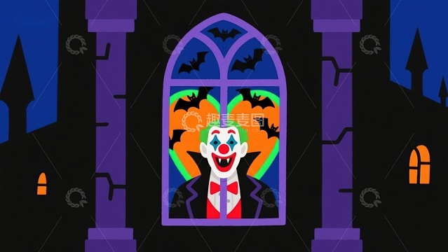 夜幕下的小丑与蝙蝠