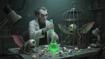 疯狂科学家与实验怪兽