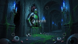 幽暗城堡中的诡异骑士
