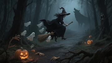 巫师夜行，幽灵相伴