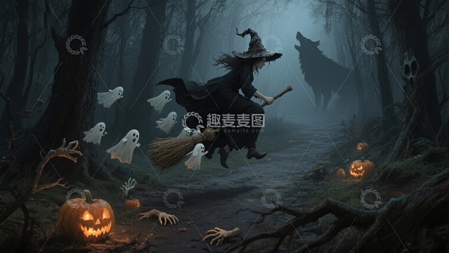 巫师夜行，幽灵相伴