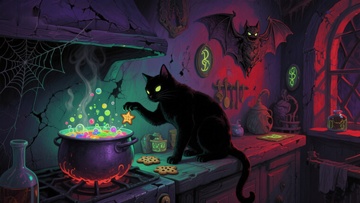 黑猫魔法厨房