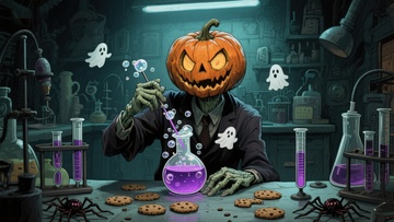 南瓜头科学家的神秘实验