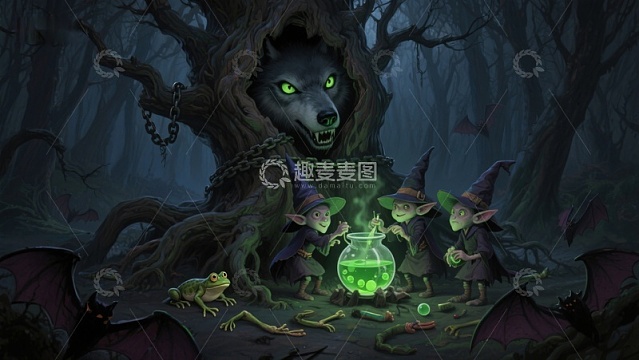 森林深处的魔法集会