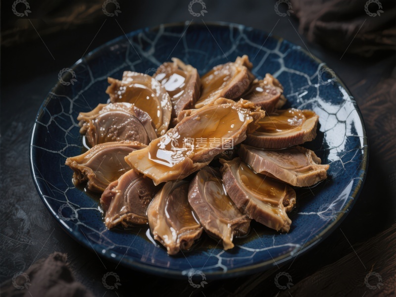 酱香卤鸭舌，美味佳肴