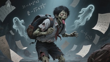数学噩梦：僵尸与幽灵的困扰