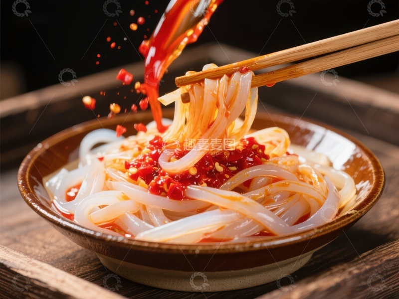 高清大图下载【趣麦麦图】热辣酸爽的米线美食