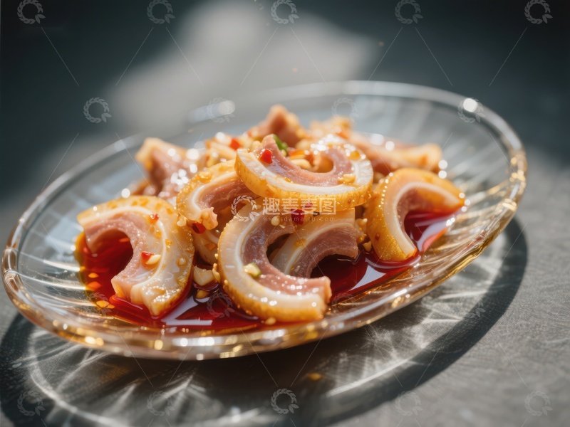 高清大图下载【趣麦麦图】香辣牛肚，美味佳肴