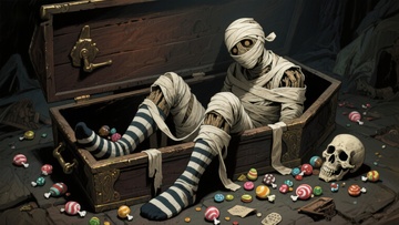 木乃伊与糖果宝箱